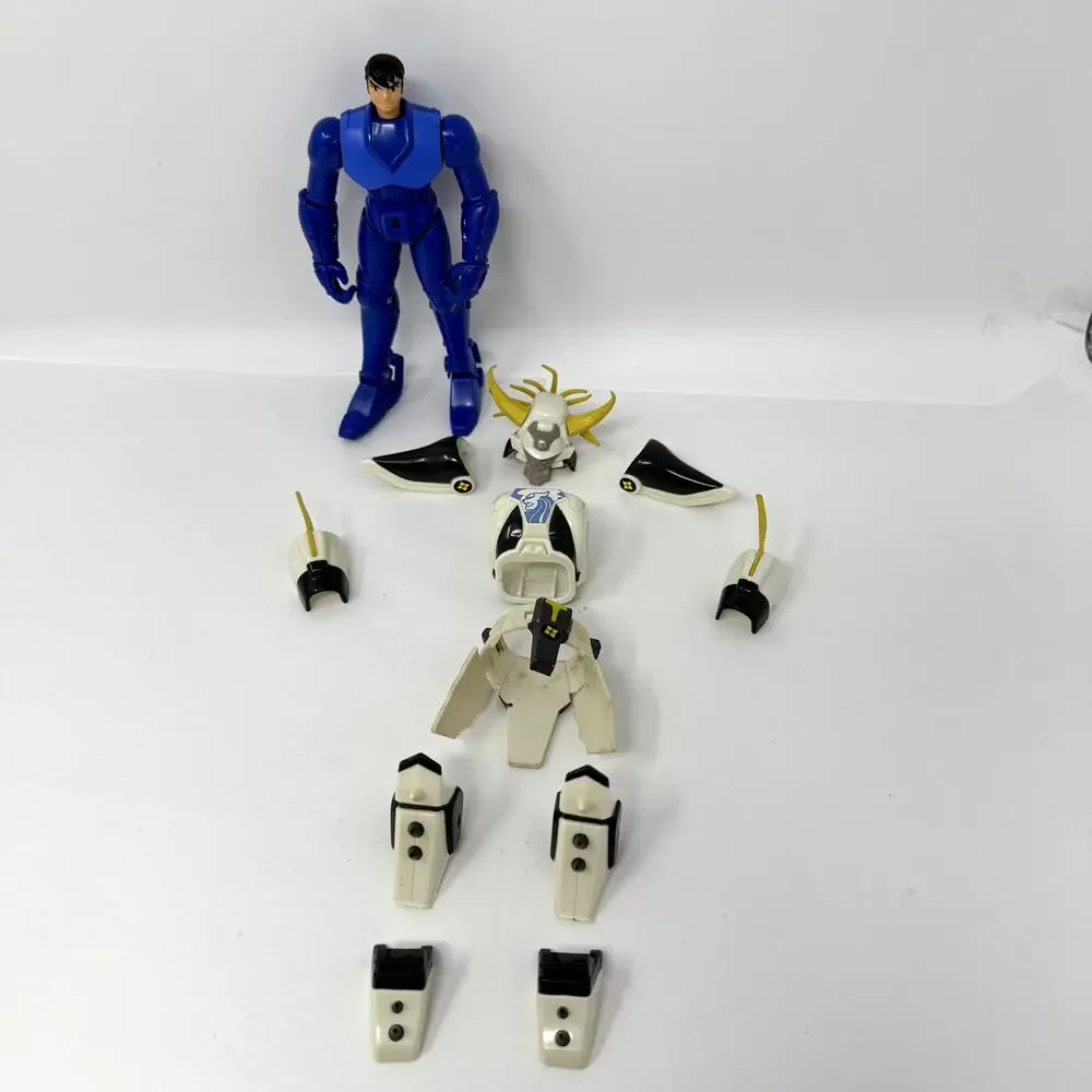 Vintage 1995 Playmates Toys Ronin Warriors Hariel & Sage Anime Action Figure